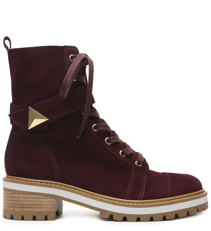 Bota Tratorada Nobuck Vinho