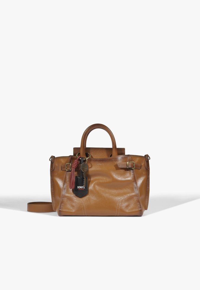 Bolsa Heaven Heritage Pequena Couro Marrom