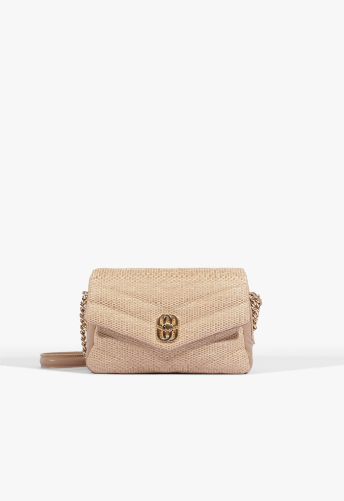 Bolsa Tiracolo Crossbody Elara Summer Pequena Marrom