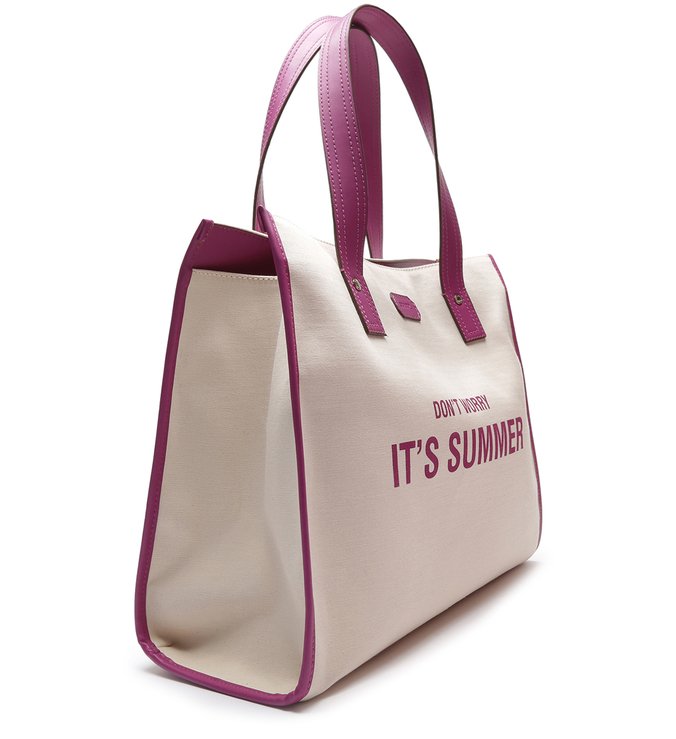 TOTE SUMMER VIBE PINK TOTE SUMMER VIBE PINK
