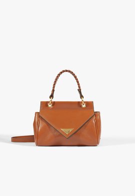 Bolsa Tiracolo Pequena Sunny Couro Marrom