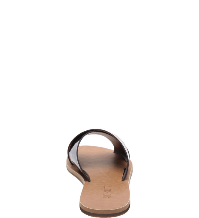 Flat Slide Cross Verniz Black Flat Slide Cross Verniz Black