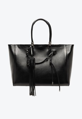 Bolsa Shopping Zuma Couro Preta