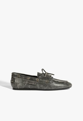Mocassim Dockside Noemi Couro Marrom