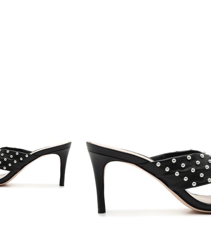 Sandália Mule Studs Black Sandália Mule Studs Black
