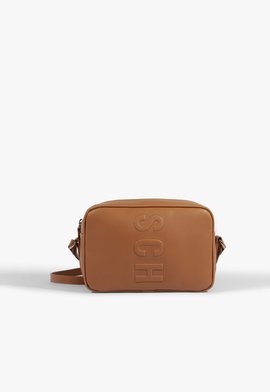 Bolsa Tiracolo Pequena Tassy Marrom Clara