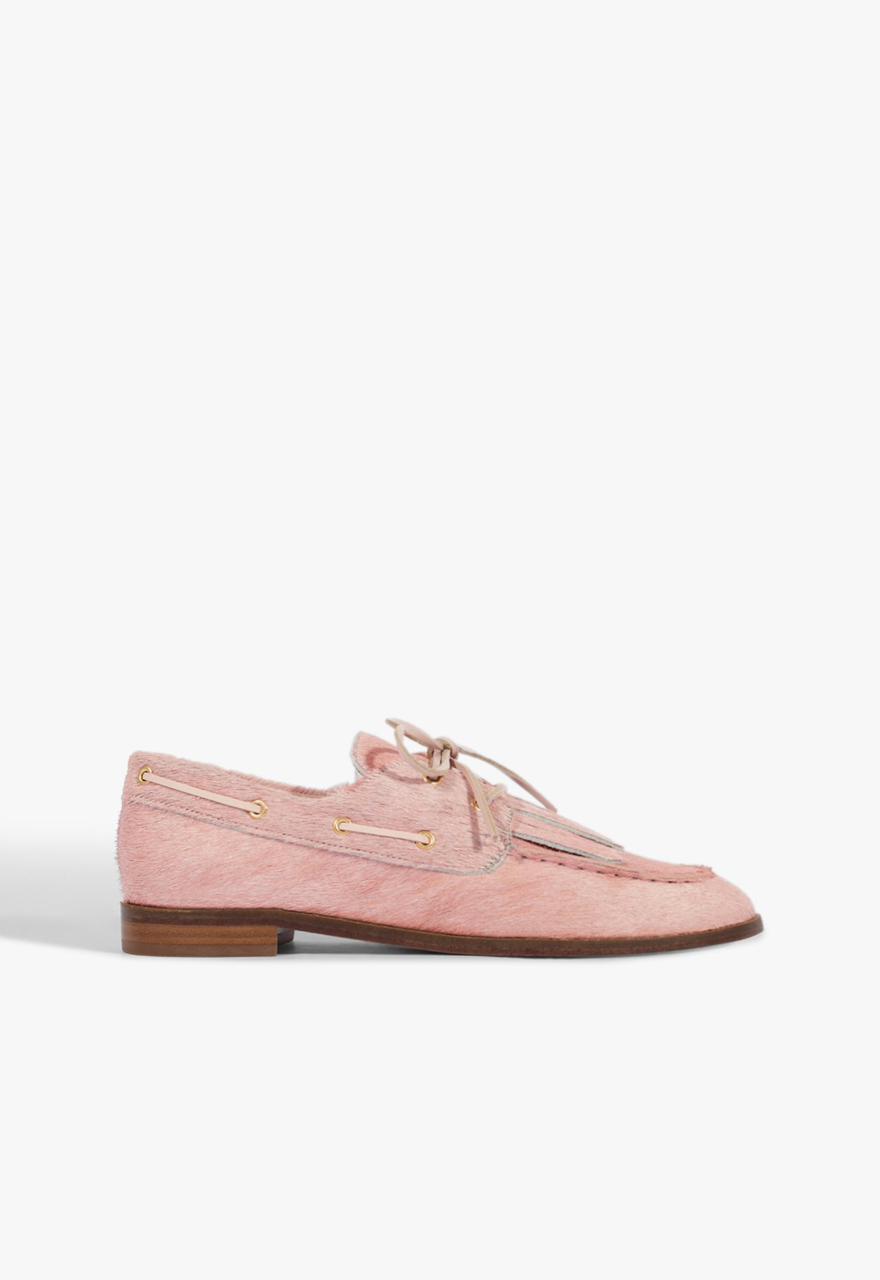Mocassim Camurça Laço Rosa | Schutz