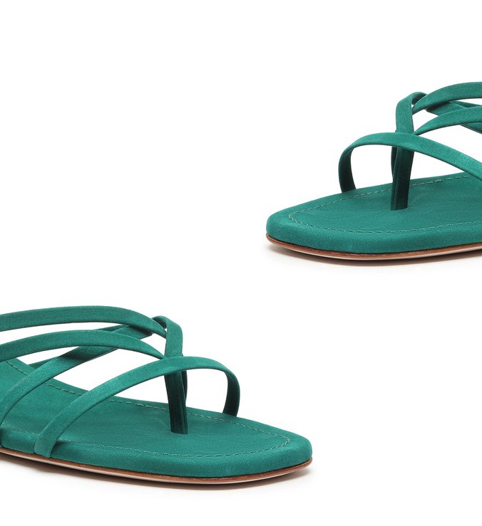 Sandália Mini Block Heel Green Sandália Mini Block Heel Green
