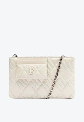 Bolsa Tiracolo Perry Couro Branca