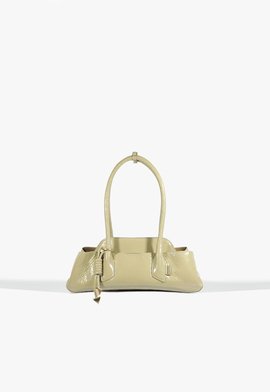 Bolsa Mini Tote Melted Couro Branca