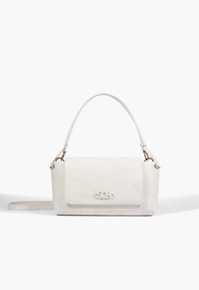 Bolsa Tiracolo Shoulder Maisie Média Branca