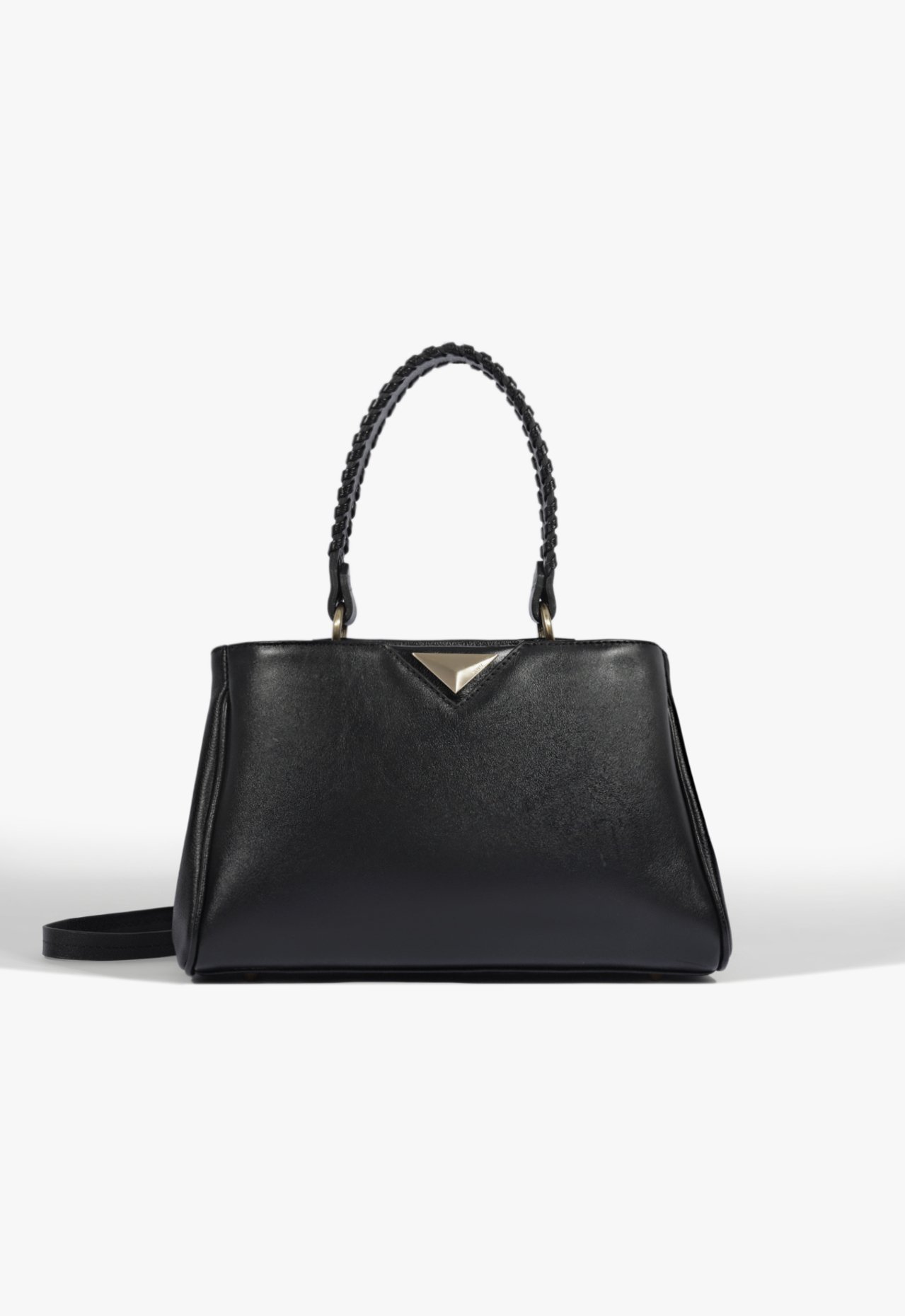 Bolsa Mini Tote Sunny Couro Preta | Schutz