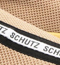 Tênis Active Knit Schutz Logo Bege