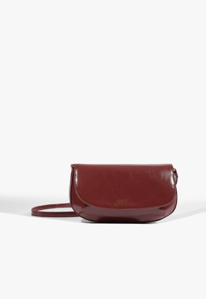 Bolsa Tiracolo Mini Crossbody Ella Pequena Vermelha
