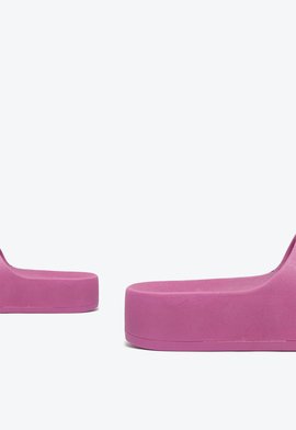 Sandália Flatform Jellys Plástico Pink