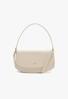 Bolsa Tiracolo Média Baguette Esther Couro Branca