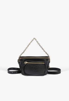 Bolsa Pochete Colette Pequena Couro Preta