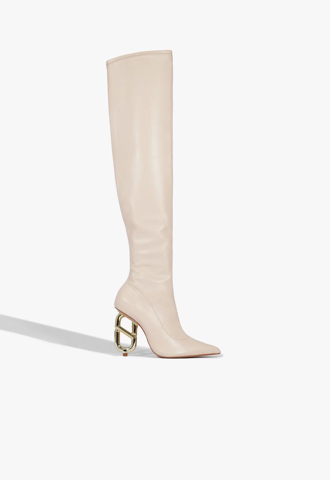 Bota Cano Longo Branca