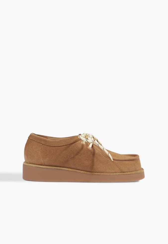 Mocassim Charpen Couro Marrom Camel