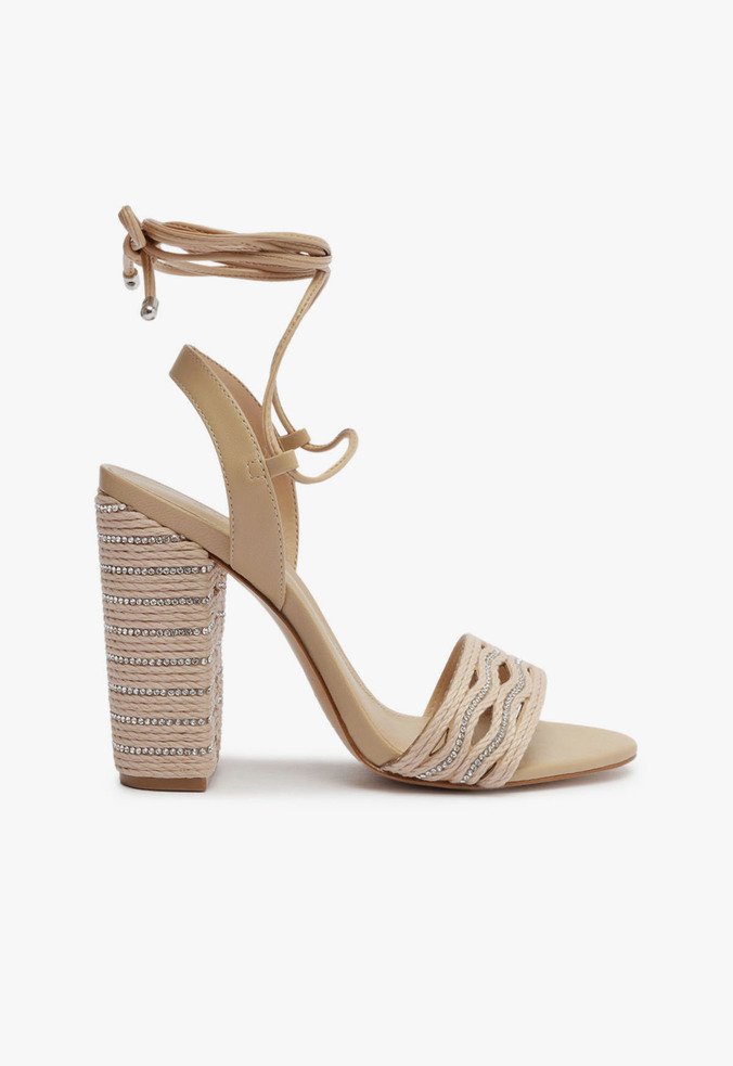 Sandália Dev Sandal Couro Bege