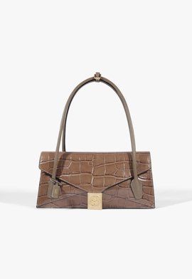 Bolsa Tote Envelope Bag Média Couro