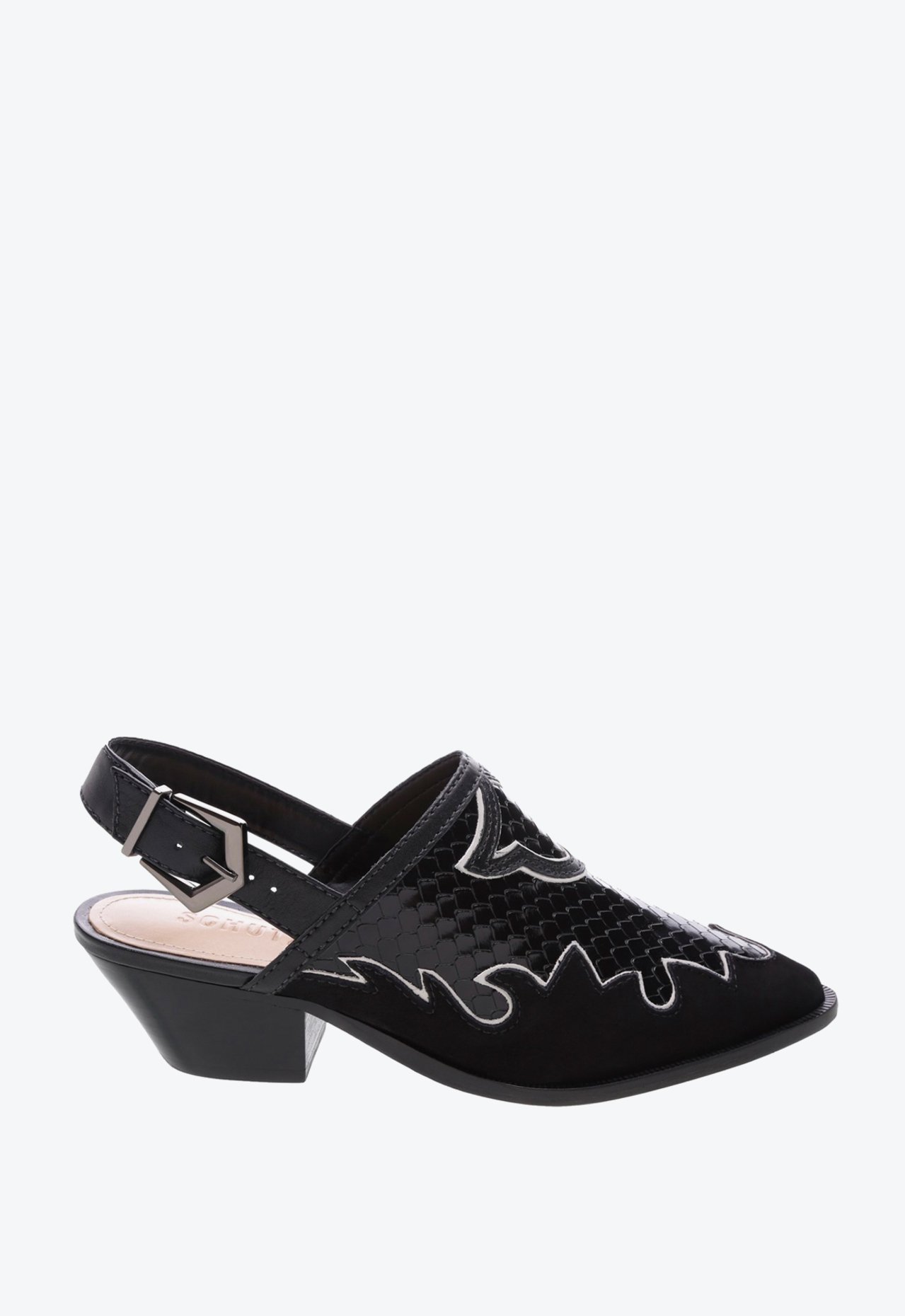 Sapato Mule Bico Fino Preto | Schutz
