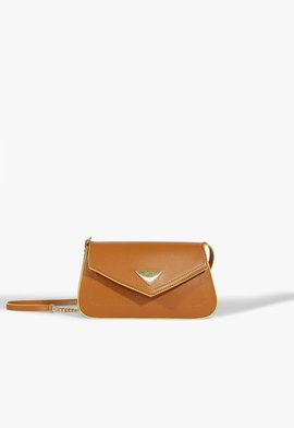 Bolsa Tiracolo Liese Pequena Marrom