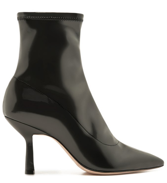 Bota Vintage Verniz Preta