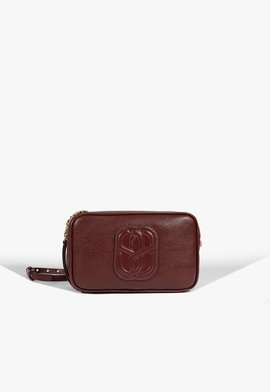 Bolsa Tiracolo Belle Couro Vinho