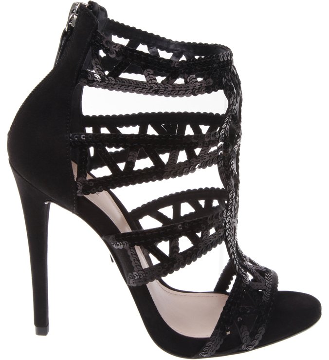 Sandália Geometric Stiletto Black