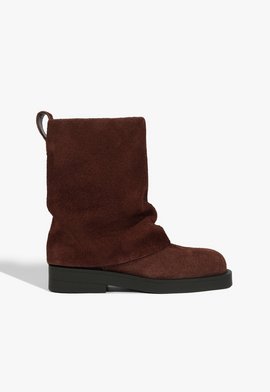 Bota Keira Couro Marrom