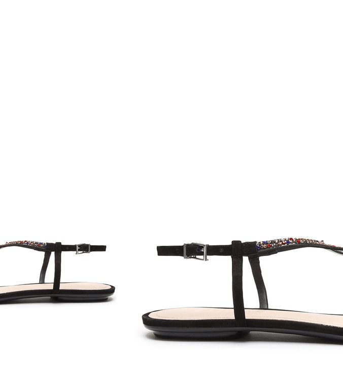 Flat Glam Crystal Color Preta Flat Glam Crystal Color Preta