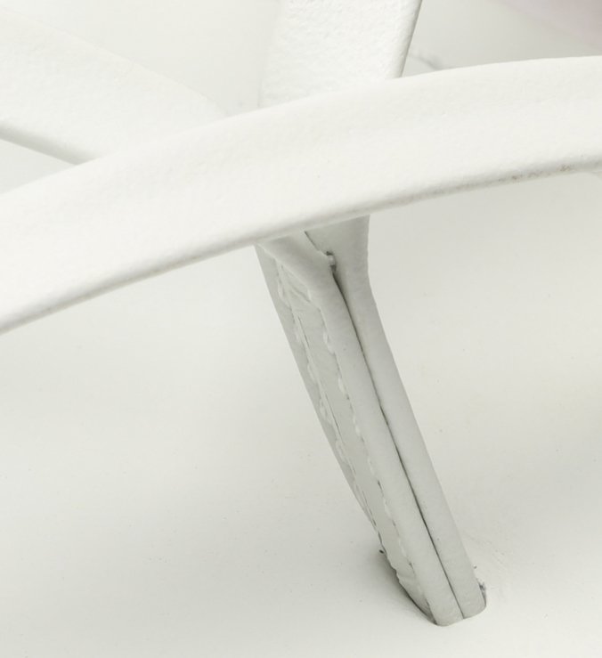 Sandália Mini Block Heel White Sandália Mini Block Heel White