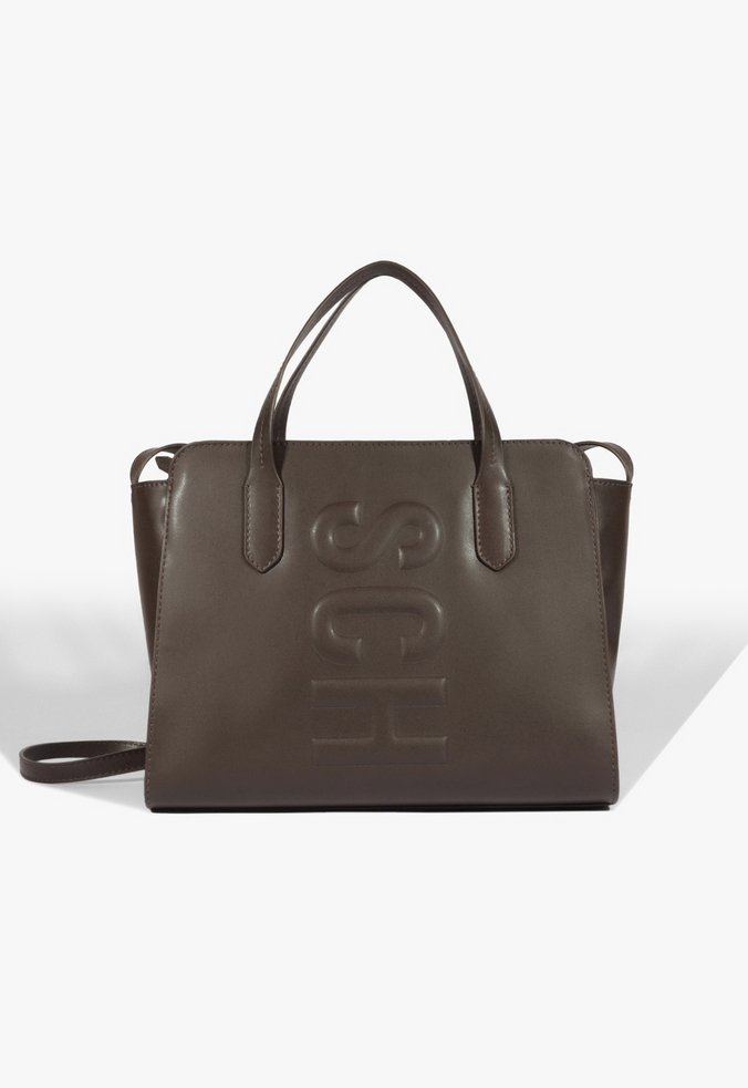 Bolsa Tote Média Tassy Marrom
