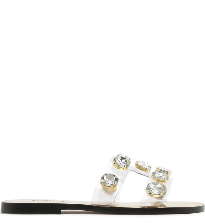 Slide Clear Metallic Balls Gold Slide Clear Metallic Balls Gold