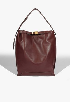 Bolsa Hobo Memphis Couro Vermelha