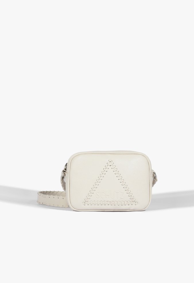 Bolsa Tiracolo Sporty Couro Branca