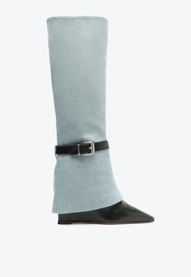 Bota Anabela Jorian Up Jeans