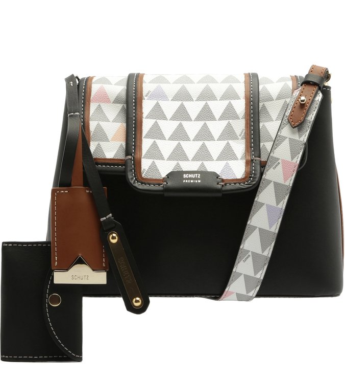 Crossbody Wallet Triangle Black Crossbody Wallet Triangle Black