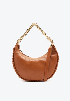 Bolsa Round Média Marrom