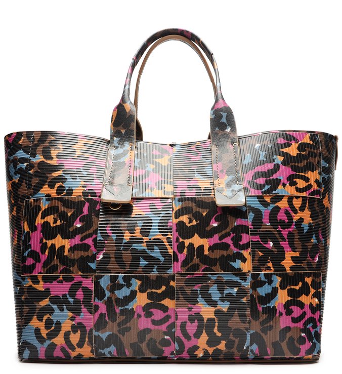 Shopping Bag Rib Me Animal Print Colors