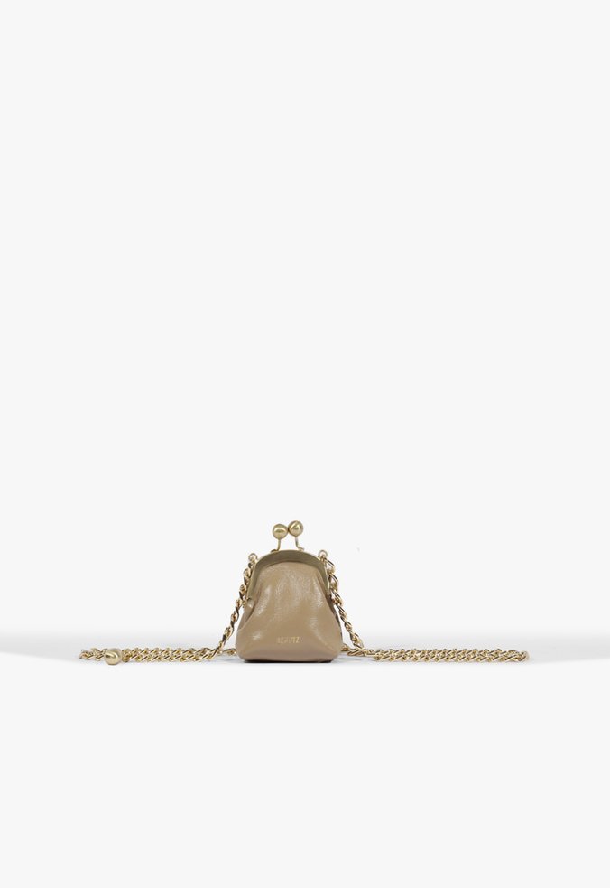Acessório Mini Bag Couro Marrom