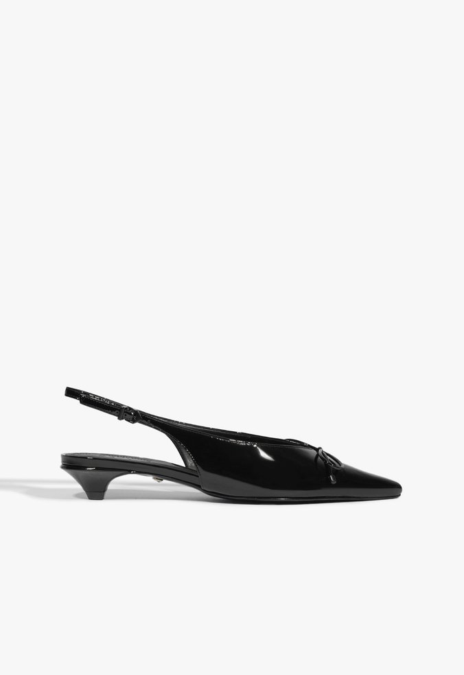 Slingback Preto