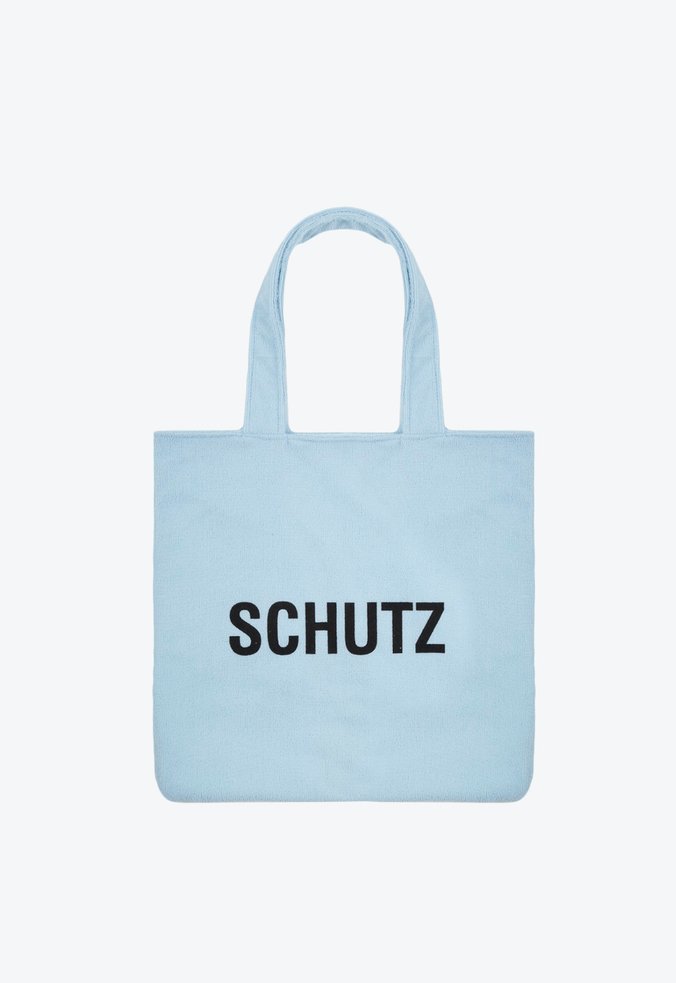 Bolsa Toalha Schutz Logo Tecido Azul