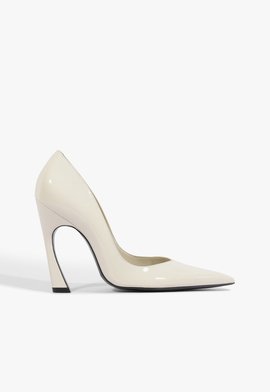 Scarpin Lexi Couro Branco