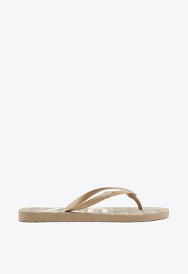 Chinelo Jelly Triangle Bege