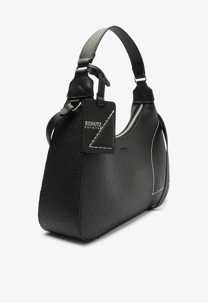 Bolsa Tiracolo Média Hobo Claire Preta