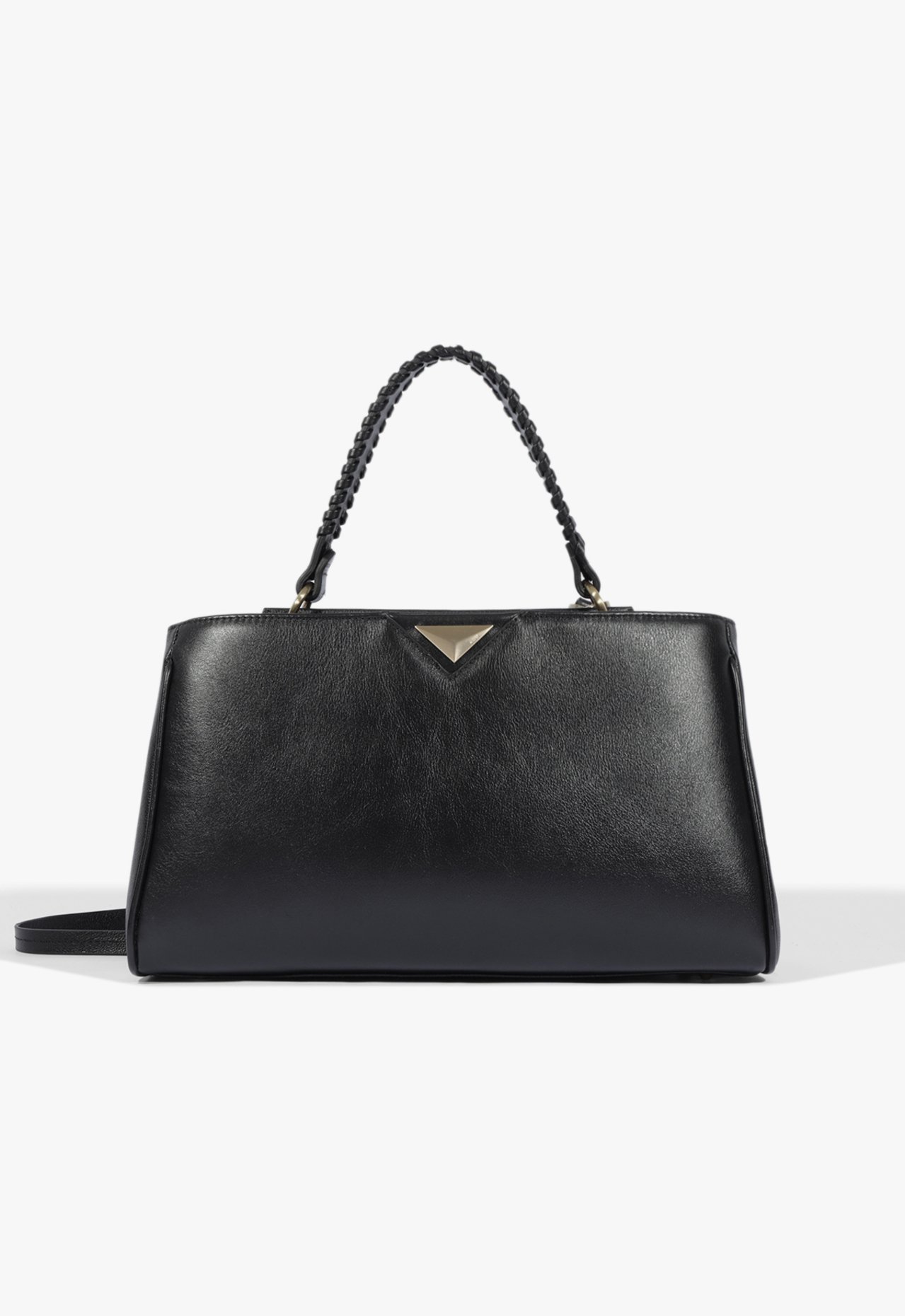 Bolsa Tote Sunny Grande Couro Preta | Schutz