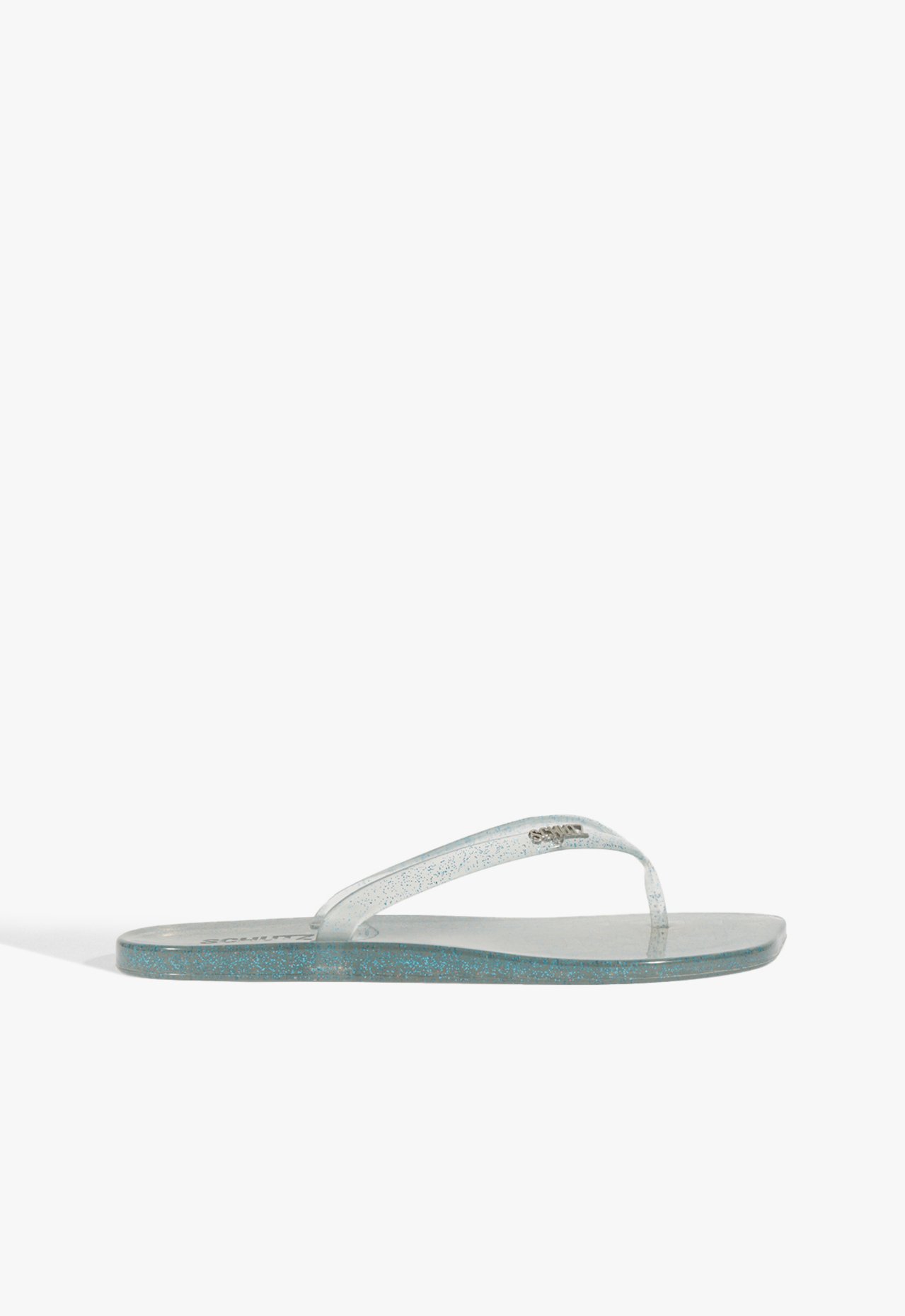 Chinelo Jelly Glitter Azul | Schutz