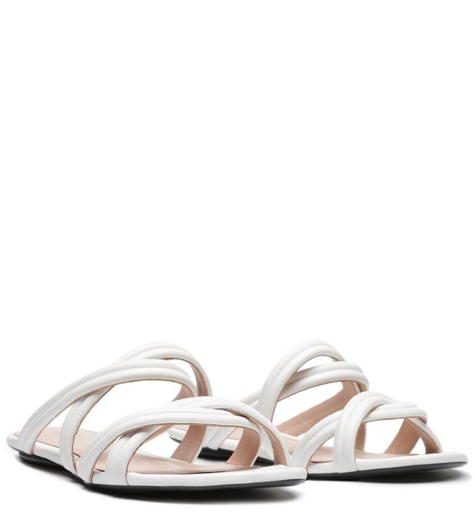 Slide Double Straps White Slide Double Straps White